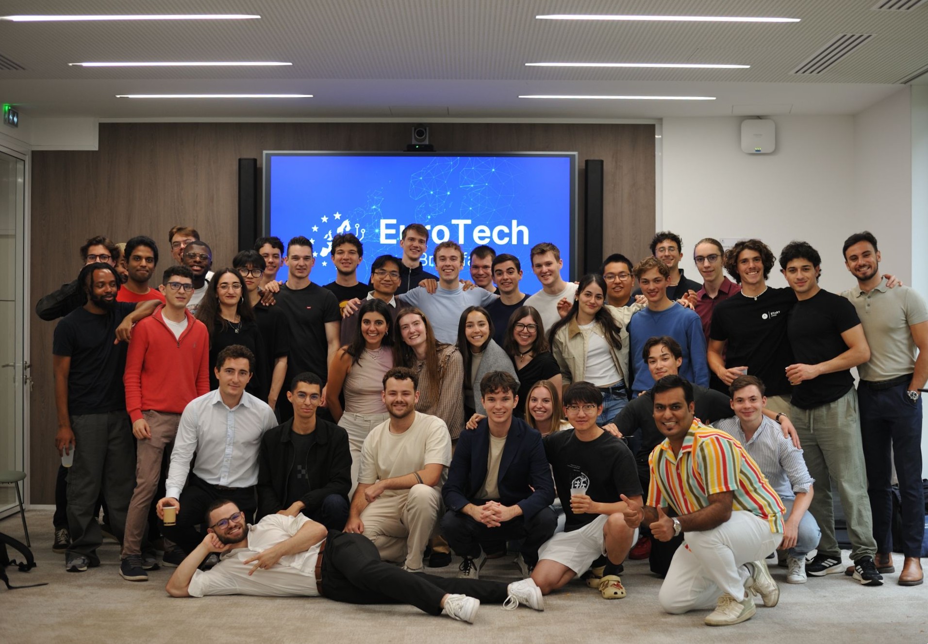 The EuroTech builder community together